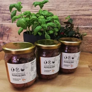 Putpelių troškinti konservai (500g)