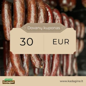 Dovanų kuponas - 30 EURŲ